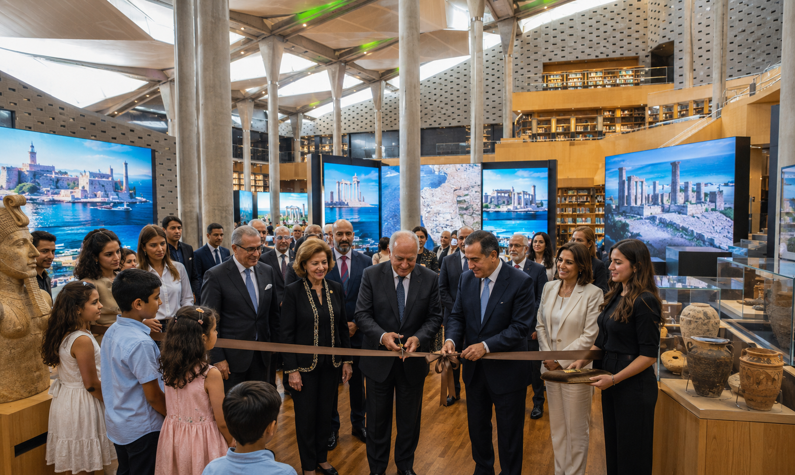 Evento Internazionale e Mostra del Museo Virtuale presso la Bibliotheca Alexandrina